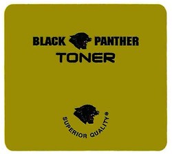 Trademark BLACK PANTHER TONER + Logo Panther Head