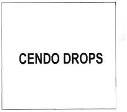 Trademark CENDO DROPS