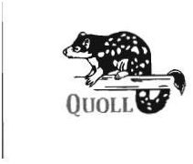 Trademark QUOLL + LUKISAN TIKUS