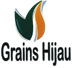 Trademark GRAINS HIJAU + LOGO