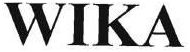 Trademark WIKA
