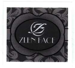 Trademark ZLEN FACE + LOGO