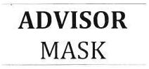 Trademark ADVISOR MASK