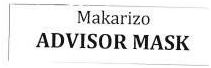 Trademark MAKARIZO ADVISOR MASK