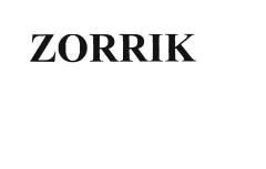 Trademark ZORRIK