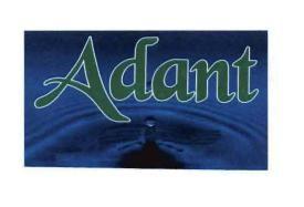 Trademark ADANT + LOGO