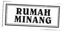 Trademark RUMAH MINANG