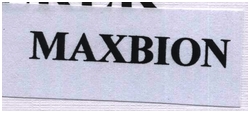 Trademark MAXBION