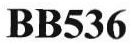 Trademark BB536