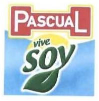 Trademark PASCUAL VIVE SOY