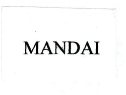 Trademark MANDAI