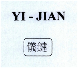 Trademark YI-JIAN + HURUF KANJI