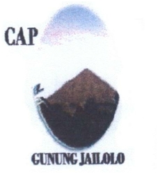 Trademark CAP GUNUNG JAILOLO + LUKISAN