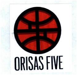 Trademark ORISAS FIVE + LOGO