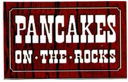 Trademark PANCAKES / ON THE ROCKS + LUKISAN