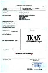 Trademark IKAN indonesian Kamikaze Angler