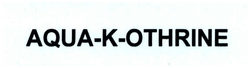 Trademark AQUA-K-OTHRINE