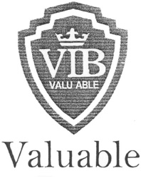 Trademark VLB VALUABLE + LOGO