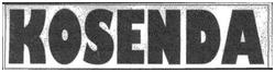 Trademark KOSENDA