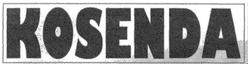 Trademark KOSENDA