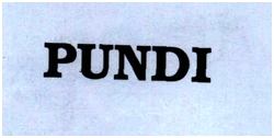 Trademark PUNDI