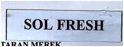 Trademark SOL FRESH