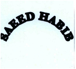 Trademark SAEED HABIB