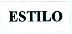 Trademark ESTILO