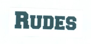 Trademark RUDES