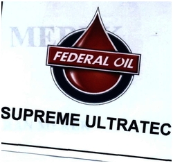 Trademark FEDERAL OIL SUPREME ULTRATEC + LOGO