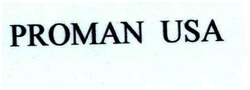 Trademark PROMAN USA