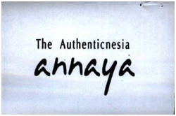 Trademark ANNAYA / THE AUTHENTICNESIA ANNAYA