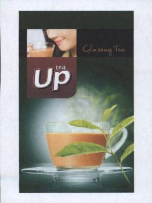 Trademark UP TEA + GAMBAR