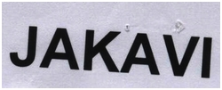 Trademark JAKAVI