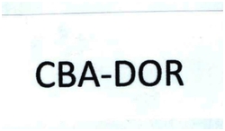 Trademark CBA-DOR