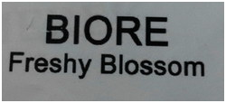 Trademark BIORE FRESHY BLOSSOM