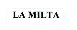 Trademark LA MILTA