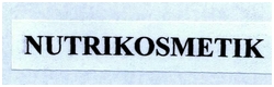 Trademark NUTRIKOSMETIK