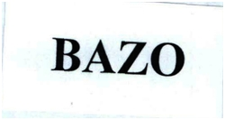 Trademark BAZO