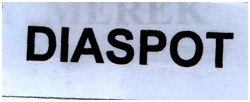 Trademark DIASPOT