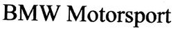 Trademark BMW MOTORSPORT