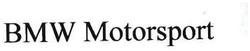 Trademark BMW MOTORSPORT