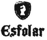 Trademark ESFOLAR + LOGO