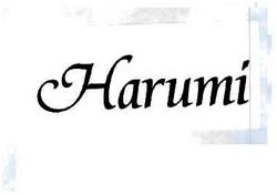 Trademark HARUMI