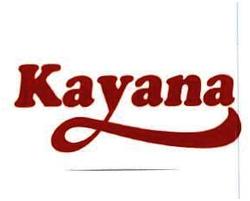 Trademark KAYANA + LOGO