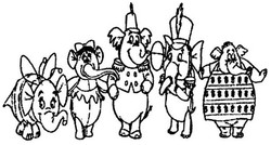 Trademark LUKISAN HEFFALUMPS