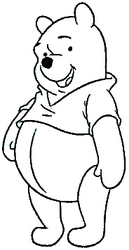 Trademark LUKISAN WINNIE THE POOH