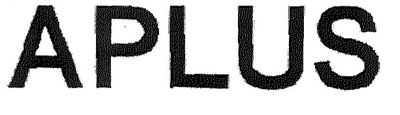 Trademark APLUS