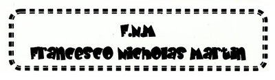 Trademark FNM FRANCESCO NICHOLAS MARTIN