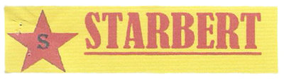 Trademark STARBERT + LOGO